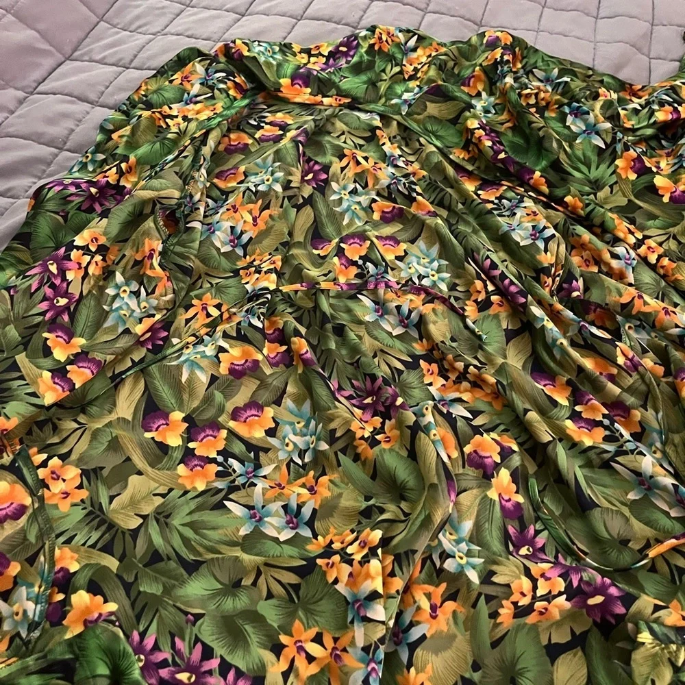 Cabernet Sleepwear Robe, Shorts and Top Womens 2X